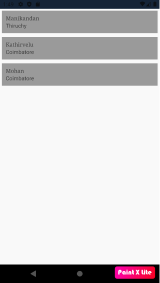 Implement The Custom RecycleView In Xamarin.Android